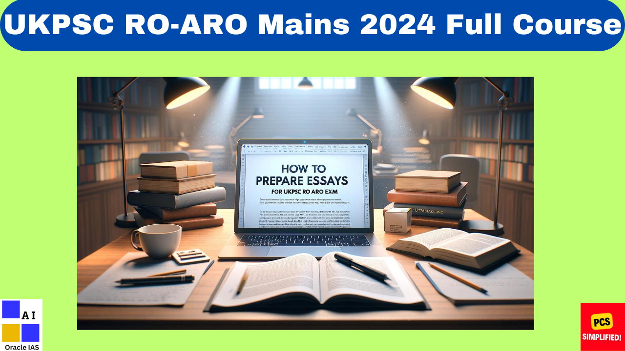 UKPSC RO ARO Mains 2024