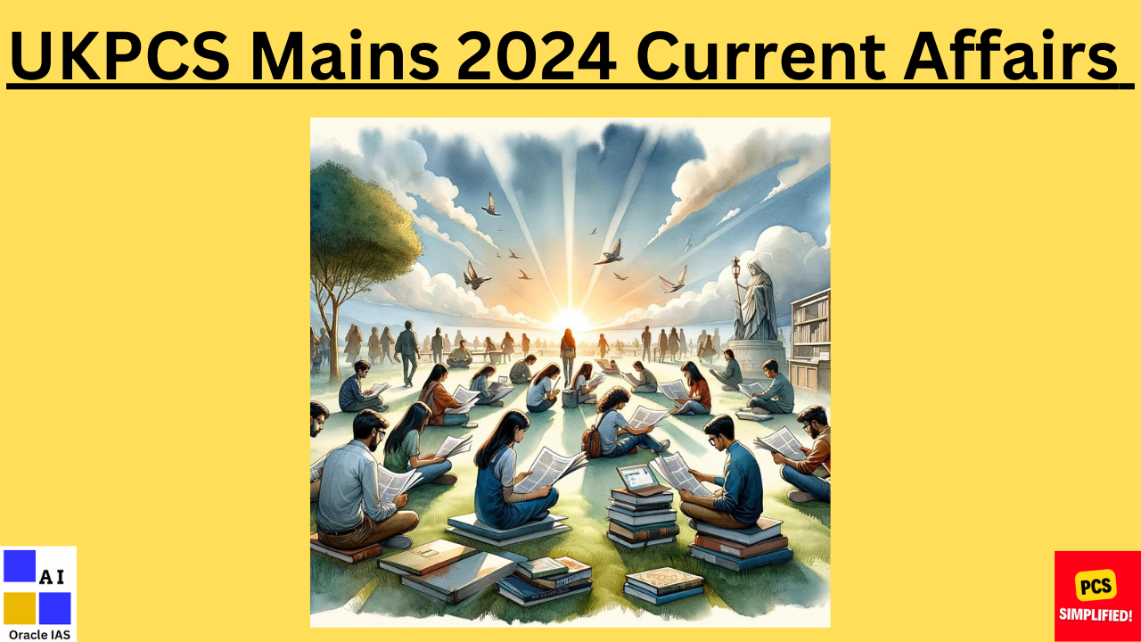 UKPCS Mains 2024 Current Affairs