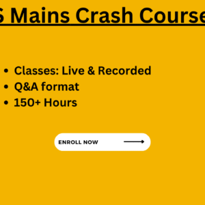 UKPCS Mains Crash Course for 2025 Uttarakhand Upper PCS