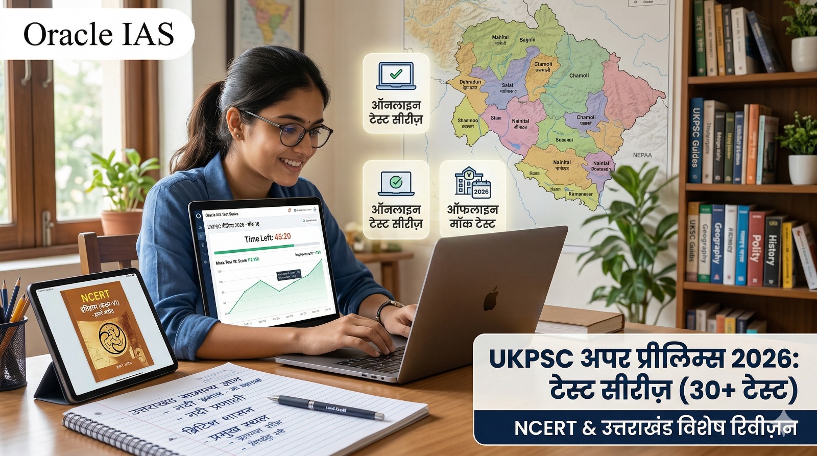 UKPCS prelims test series 2026 hindi