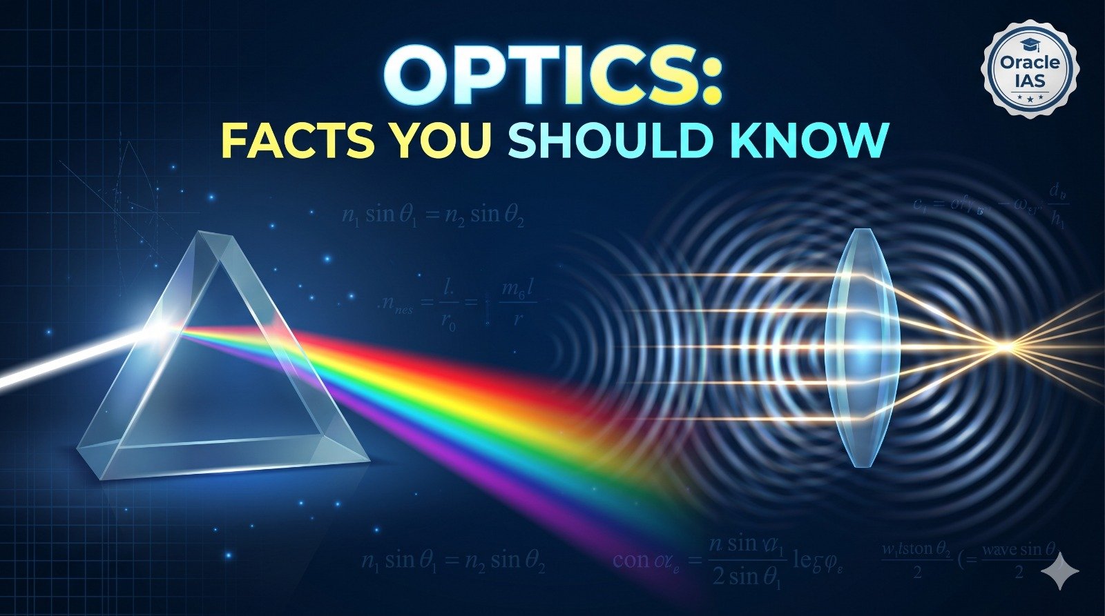 Optics, Light, Reflection, Refraction & Human Vision