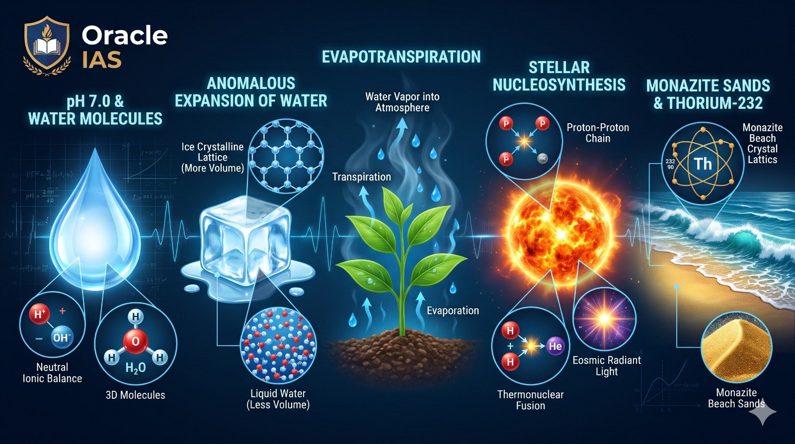 Physical Chemistry, States of Matter, pH Scale & Water Properties